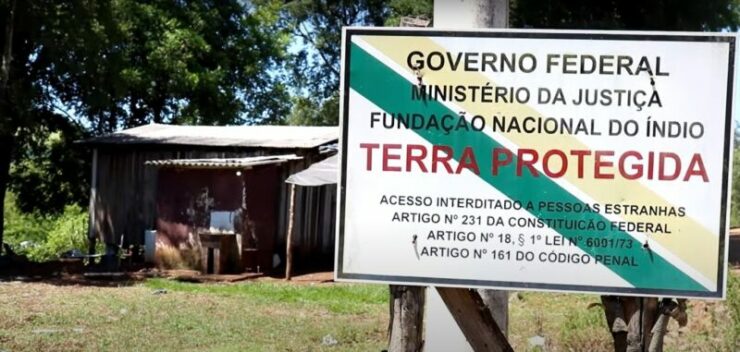 Homologacao do procedimento demarcatorio da Terra Indigena Rio dos Indios em Vicente DutraRS ocorreu em 2023 Foto Claudia Weinman 740x352 1